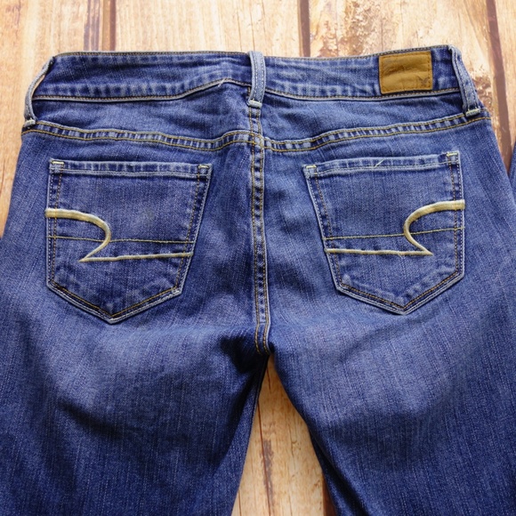 American Eagle Stretch Skinny Jeans Sz 4 Reg - Picture 7 of 7